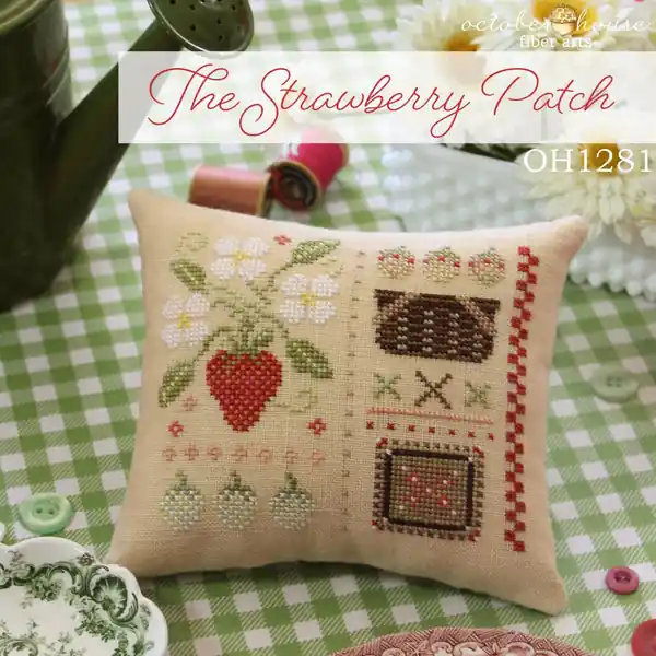 Mega Sale The Strawberry Patch by October House Fiber Arts