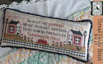 Same Day Shipping Thread Needle Street by Annie Beez Folk Art