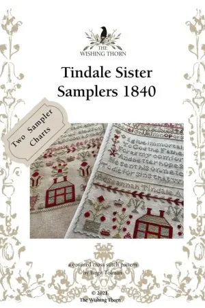 Last Chance Tindale Sister Samplers 1840 by The Wishing Thorn
