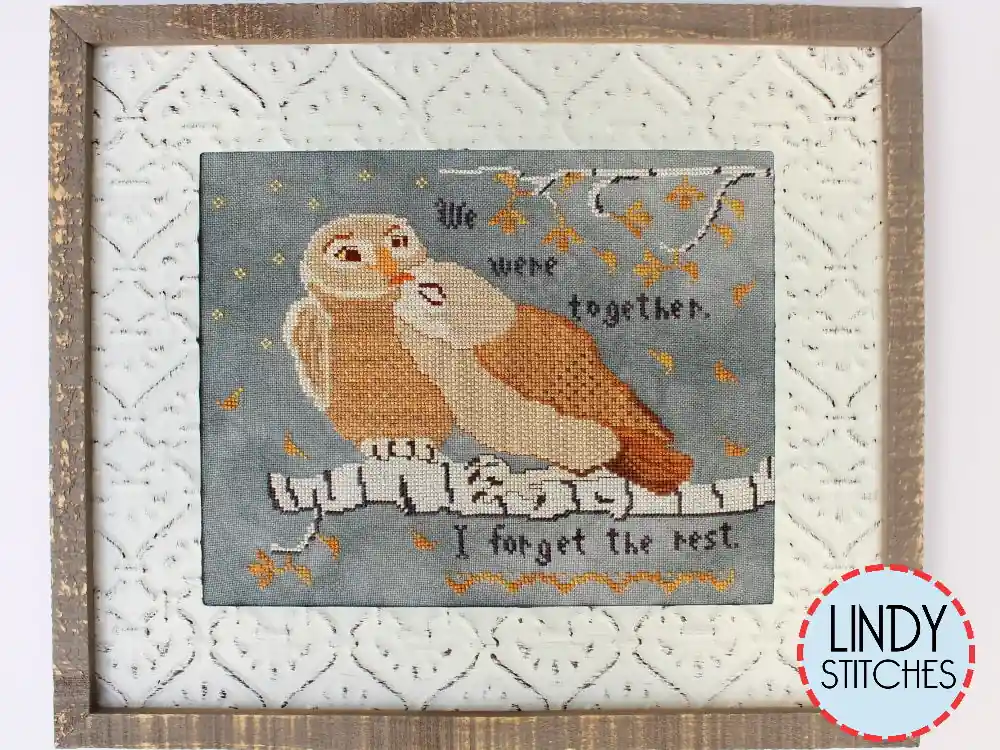 I Forget The Rest Cross Stitch Pattern by Lindy Stitches Sale