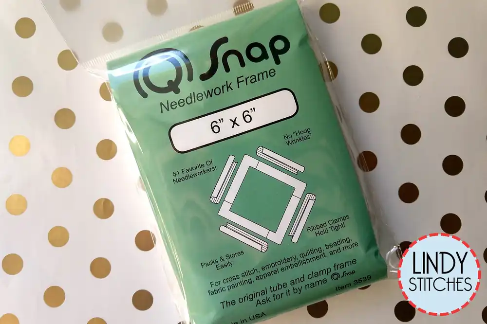 Q SNAP 6 x 6 Needlework Frame for Cross Stitch Top Pick