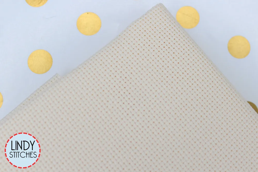 14 count Ivory Aida by Wichelt Cross Stitch Fabric Premium