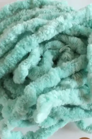 Sea Glass Chenille Trim Hand Dyed by Lady Dot Creates Special Offer