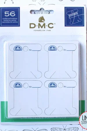 Cardboard Floss Bobbins by DMC Set of 56 While Supplies Last
