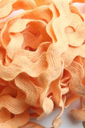 Gold Fish Rick Rack Trim by Lady Dot Creates Hand Dyed 3 Yards Popular