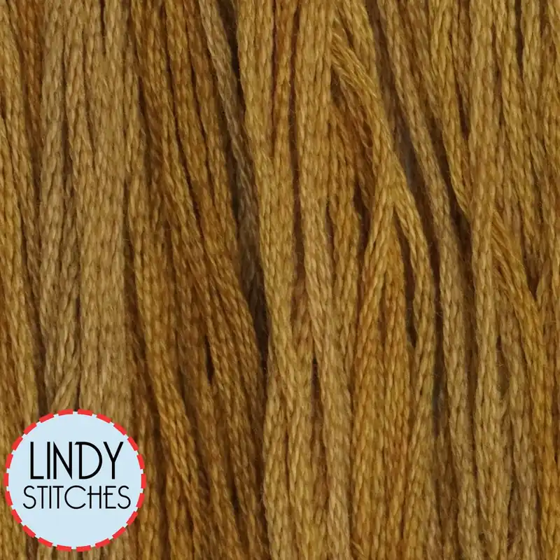 In Demand Ye Olde Gold Classic Colorworks Floss Hand Dyed Cotton Skein