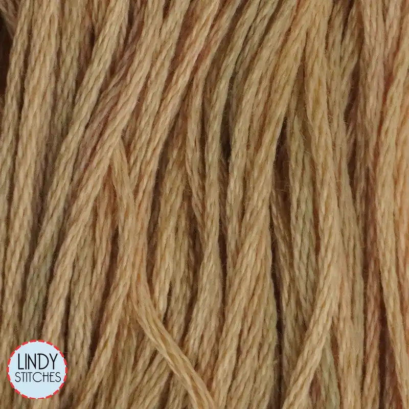 Straw Weeks Dye Works Floss Hand Dyed Cotton Skein 1121 Crafted