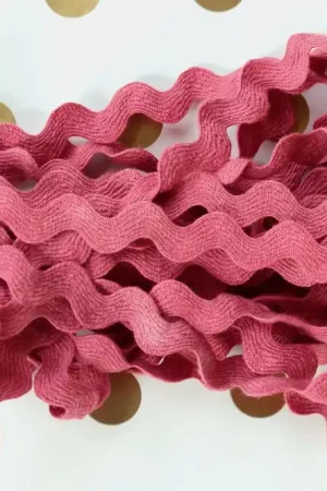 Big Sale Country Rust Rick Rack Trim by Lady Dot Creates Hand Dyed 3 Yards