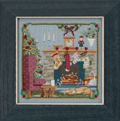 The Stockings Were Hung Mill Hill Beaded Kit A Visit from St. Nick Quartet MH17-1831 Affordable