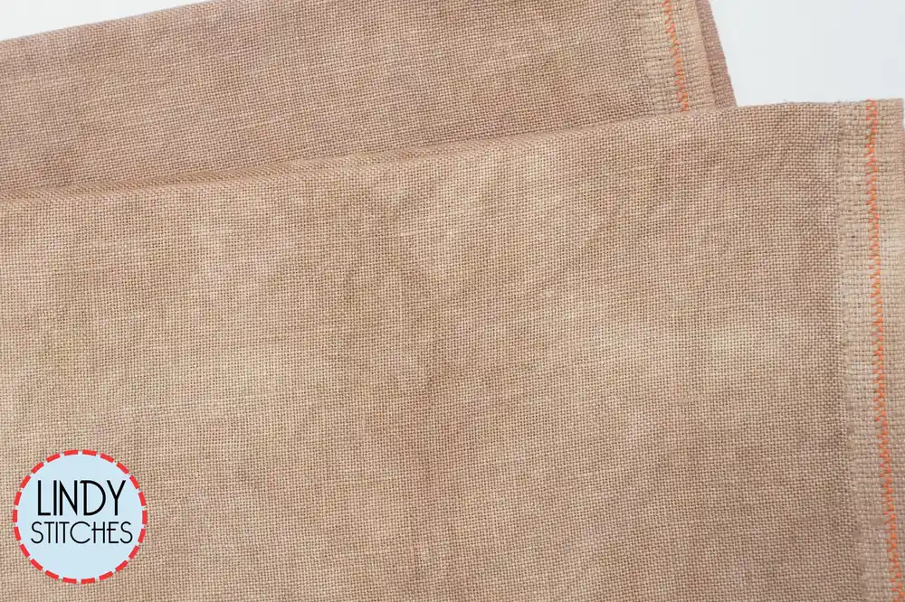 Editor’s Pick 32 Count Driftwood Linen Hand Dyed Fabrics by Stephanie Cross Stitch Fabric