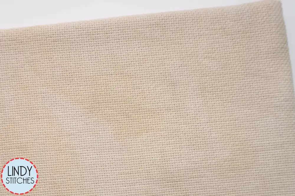 18 count Milk & Honey Aida Fiber on a Whim Hand Dyed Cross Stitch Fabric Express Delivery