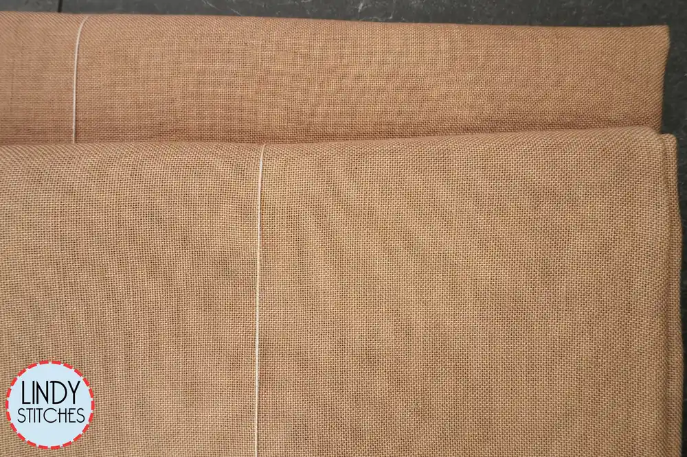 Special Offer 36 Count Morning Coffee Hand Dyed Belfast Linen by Xjudesign