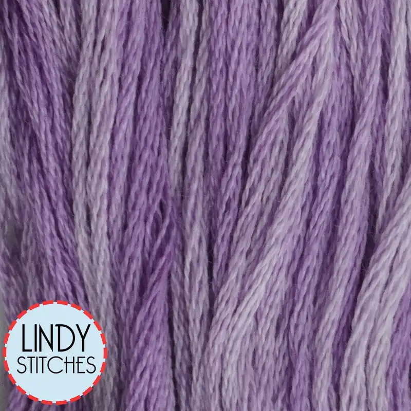 Blooming Crocus Classic Colorworks Floss Hand Dyed Cotton Skein Warranty Included