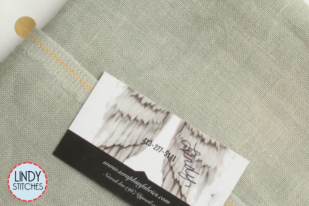 36 count Boston Linen Seraphim Hand Dyed Fabrics Cross Stitch Fabric Markdown