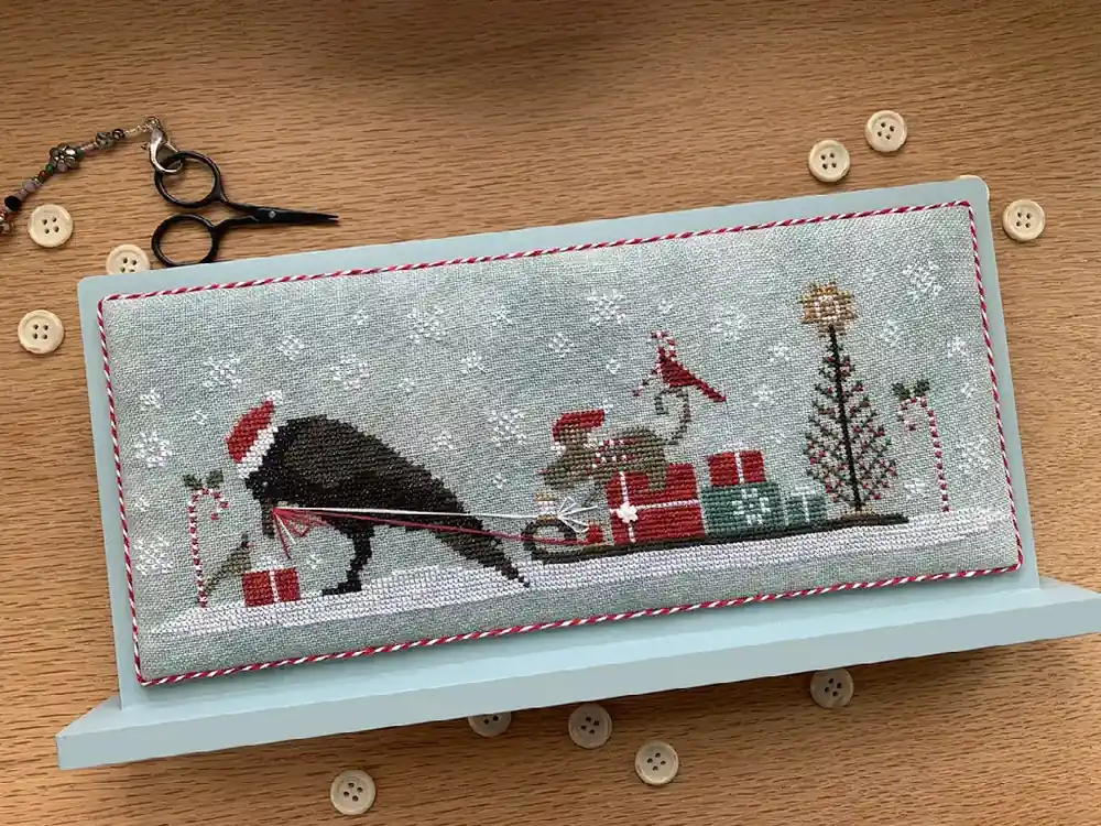 Christmas Delivery Stitches by Ethel Cross Stitch Pattern Top Rated