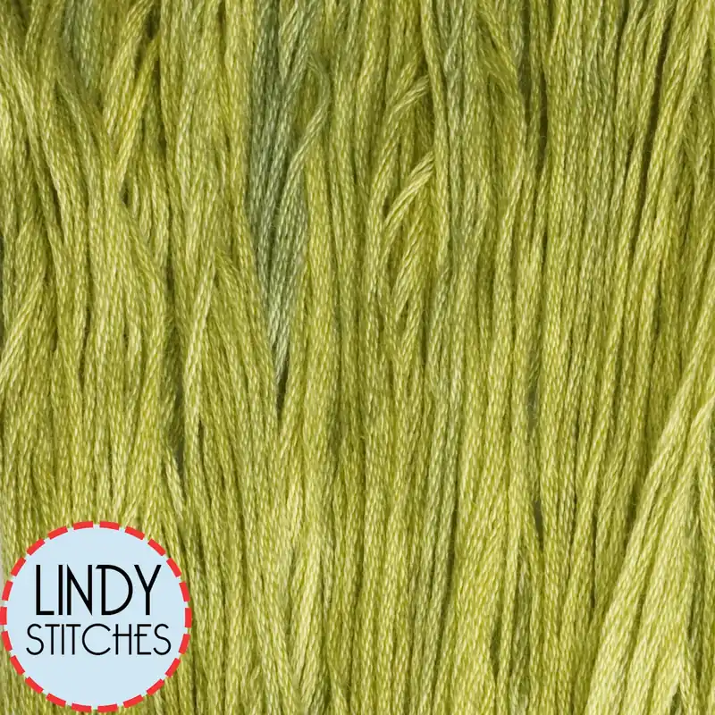 Limited Edition Avocado 130 Gentle Art Sampler Thread Overdyed Cotton Floss
