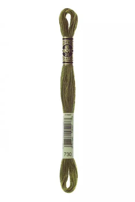 Crafted 730 DMC Six Strand Cotton Embroidery Floss