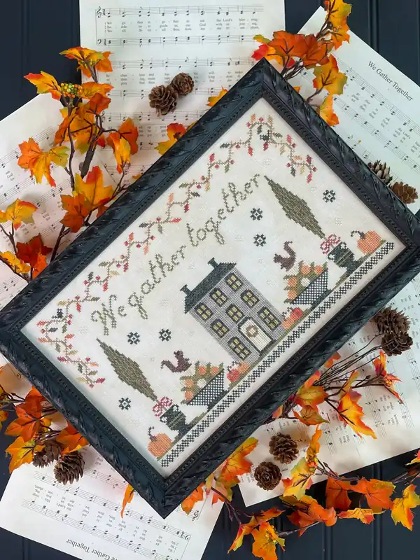 Best Choice We Gather Together Cross Stitch Pattern by The Proper Stitcher
