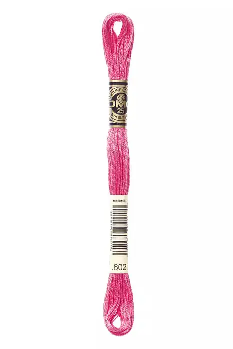 602 DMC Six Strand Cotton Embroidery Floss New Arrival