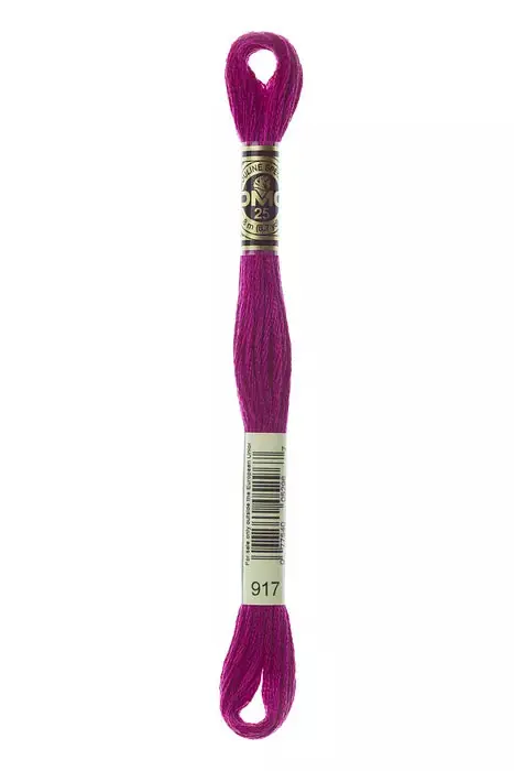 917 DMC Six Strand Cotton Embroidery Floss Latest