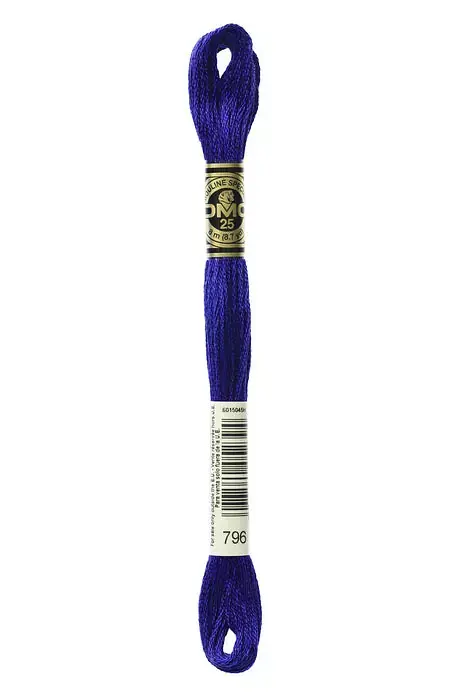 No Minimum Order 796 DMC Six Strand Cotton Embroidery Floss