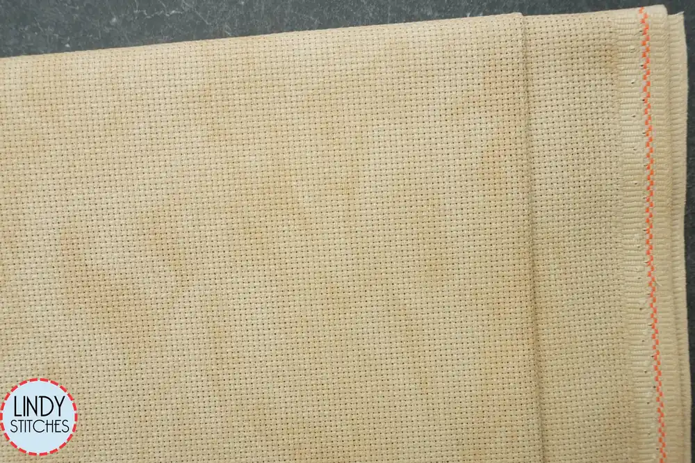20 Count Vintage Country Mocha Aida Fat Cross Stitch Fabric by Zweigart One Day Deal