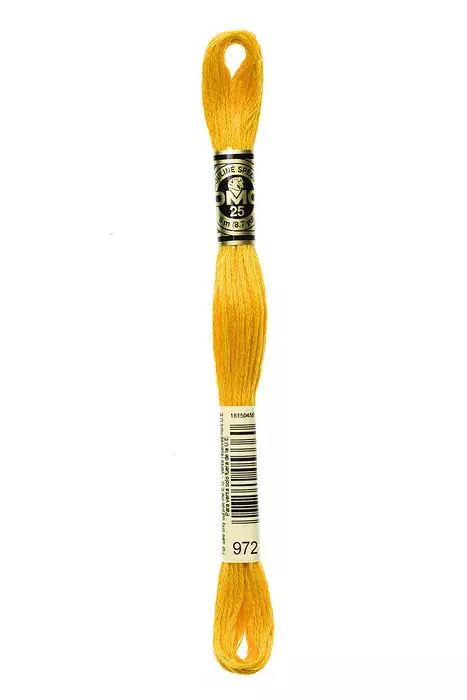 Hassle-Free Returns 972 DMC Six Strand Cotton Embroidery Floss