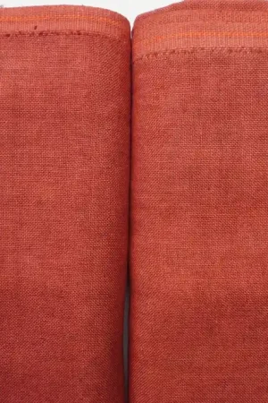 36 count AZTEC RED Edinburgh Linen by Weeks Dye Works (Zweigart Base) Special Discount