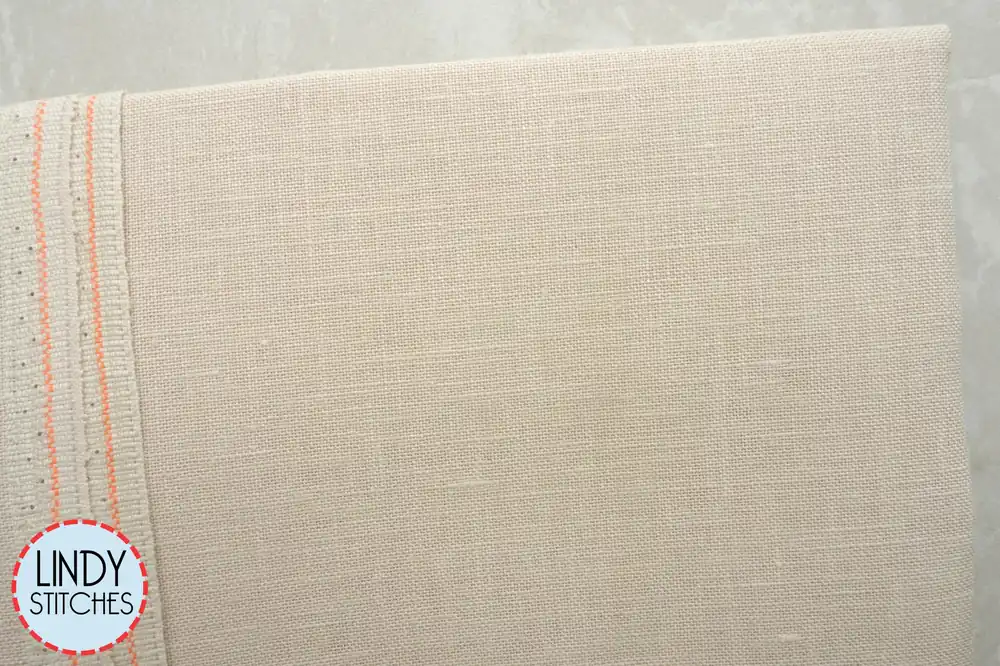 Don’t Miss Out 32 count Platinum Belfast Linen by Zweigart Cross Stitch Fabric