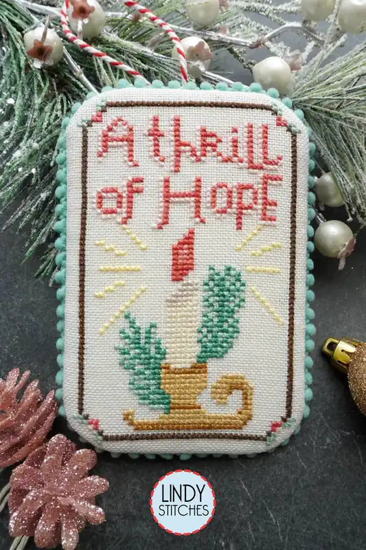 A Thrill of Hope Ornament Cross Stitch Pattern PDF Factory Price