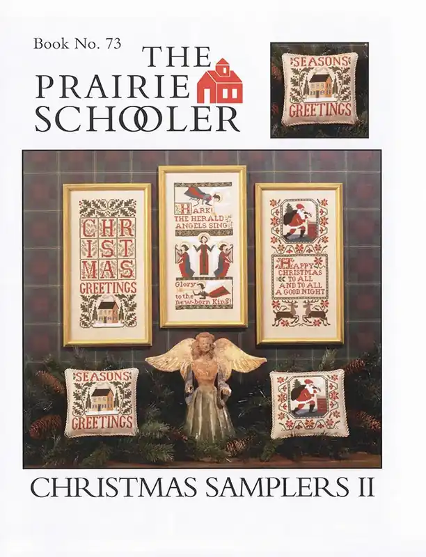 Holiday Sale Christmas Samplers II The Prairie Schooler Cross Stitch Pattern #73