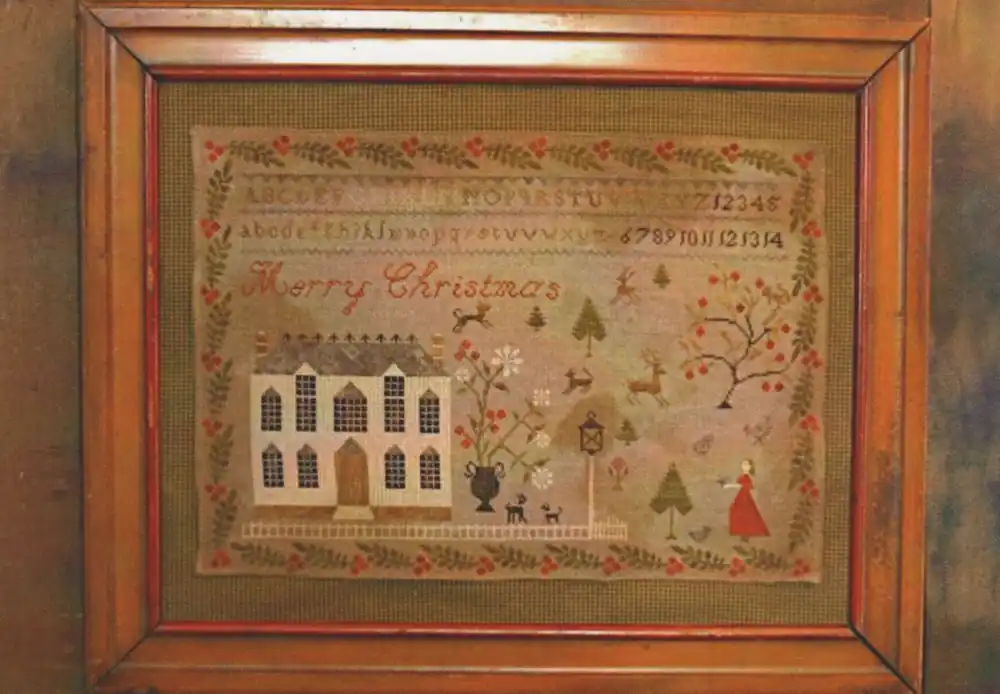 Christmas at Hollyberry Farm Stacy Nash Cross Stitch Pattern Modern