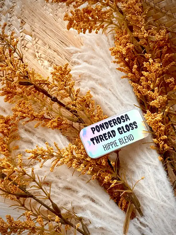 Buy Direct Ponderosa Thread Gloss HIPPIE Scented Beeswax Thread Conditioner