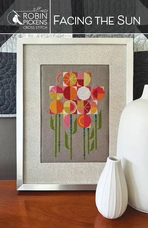 Facing The Sun Cross Stitch Pattern by Robin Pickens Flash Sale