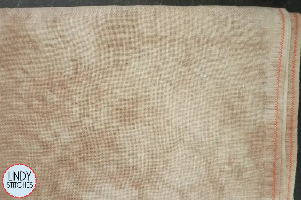 40 Count Hawthorne Newcastle Linen by Needle & Flax Hand Dyed Holiday Sale