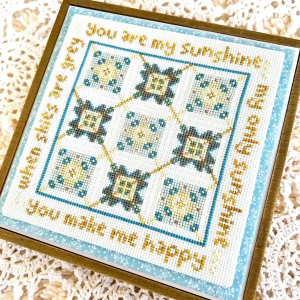 You Are My Sunshine Cross Stitch Pattern by Sweet Wing Studio Direct From Factory