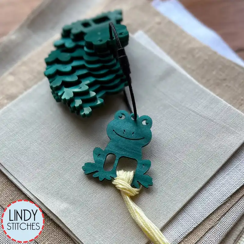 Exclusive Ribbert Frog Floss Drops by Willoughby Ann Set of 10 Nashville Market