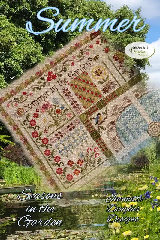 Sale Seasons in the Garden Series Part 1 Summer by Jeannette Douglas Designs