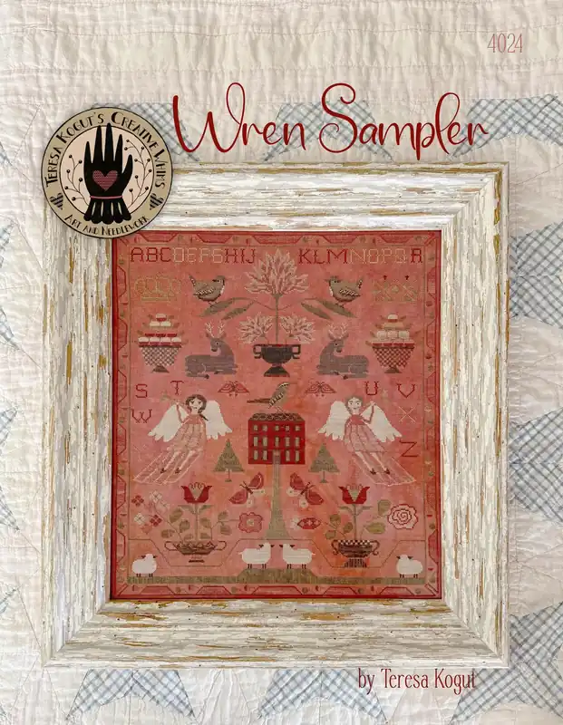 Best Price Wren Sampler Teresa Kogut Cross Stitch Pattern