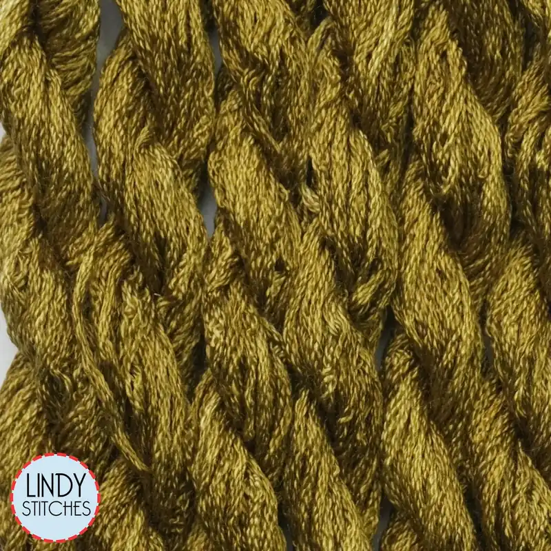 Certified Seaweed Dinky Dyes Silk Floss 323