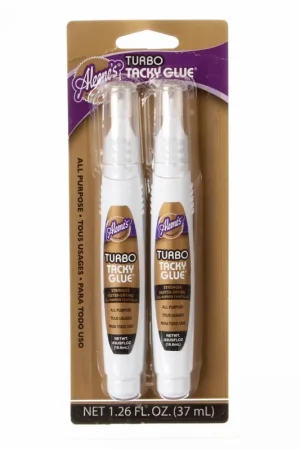 Aleene's Turbo Tacky Glue Pens 2 Pack Fresh Stock