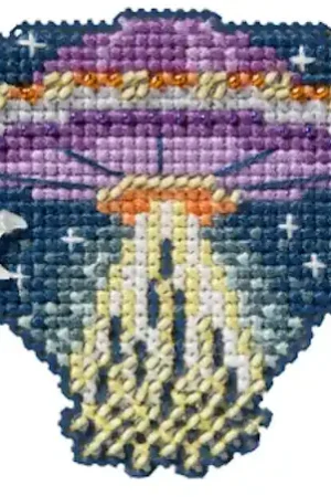 Deal UFO Mill Hill Ornament Beads Cross Stitch Kit