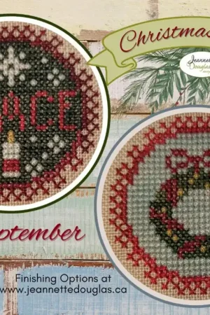 Original Christmas Dots Series September by Jeannette Douglas Designs