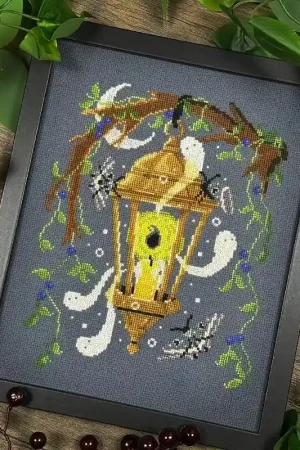 Don’t Miss Out The Stitch Crypt WITCH LANTERN Cross Stitch Pattern