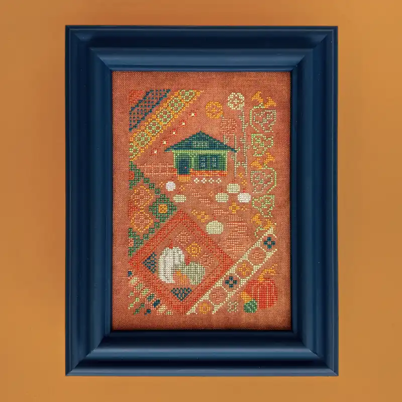 Holiday Sale Jed X Stitch GREEN BUNGALOW Cross Stitch Pattern