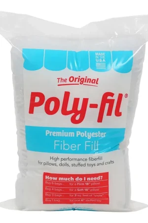 Best Seller Poly-Fil Stuffing for Pillow Finishes 3oz