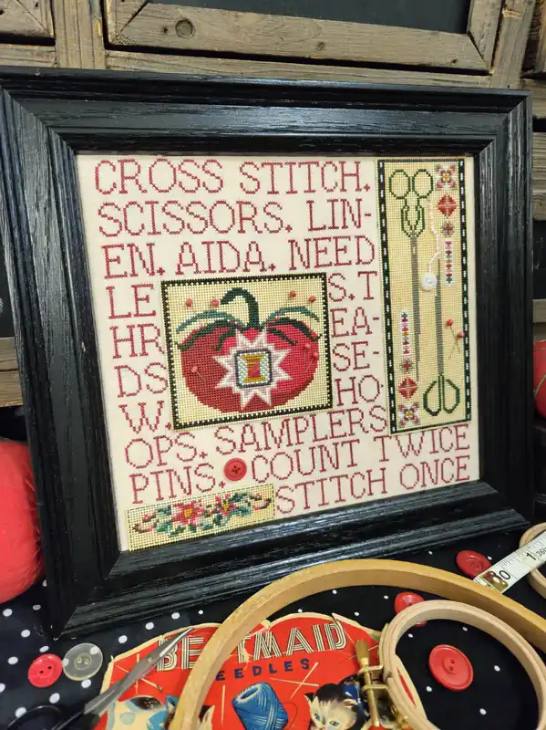 Quaint Rose Needlearts MIXED MEDIA NEEDLE ART Cross Stitch Pattern Holiday Sale