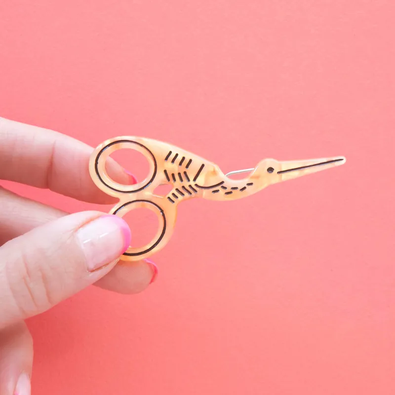 Stork Scissors Hair Clip Clearance