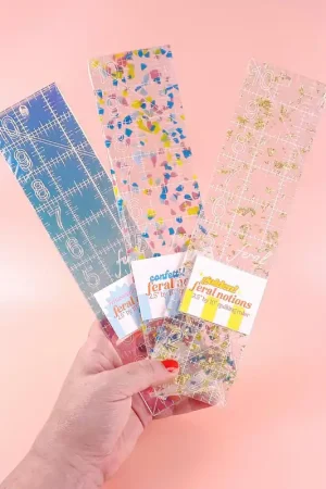 Sale 2.5 by 10 in quilting ruler