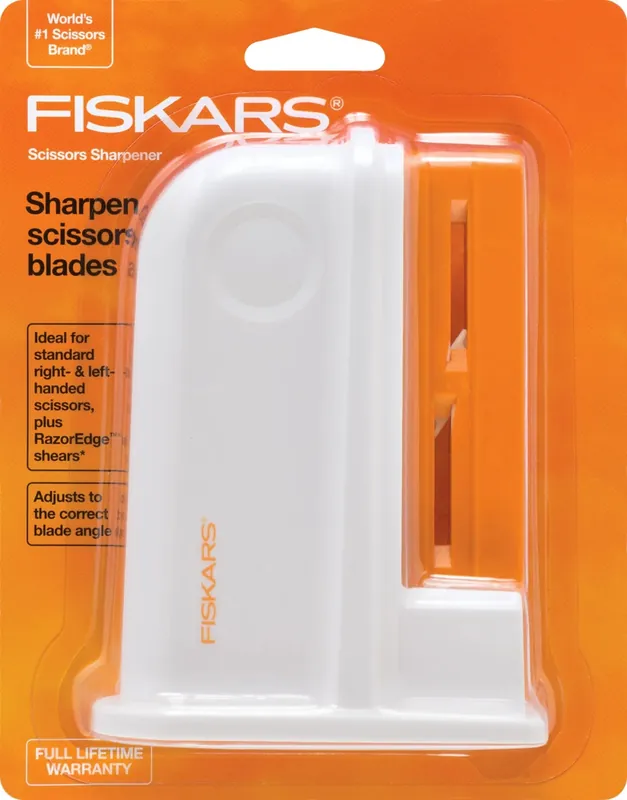 Money Back Guarantee Fiskars Universal Scissors Sharpener